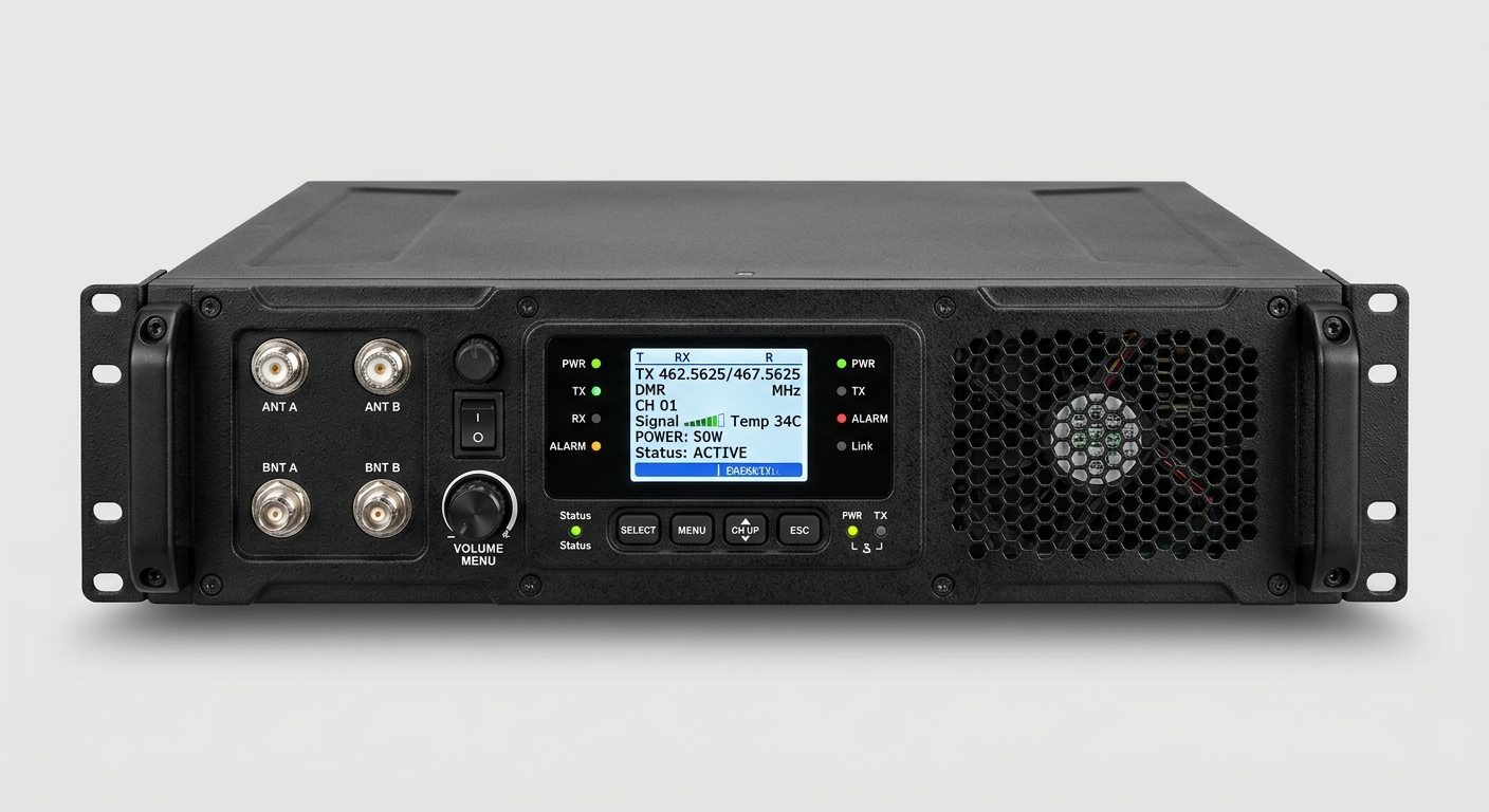 MOTOTRBO SLR 8000 — Repetidor robusto e otimizado para operações críticas exigentes