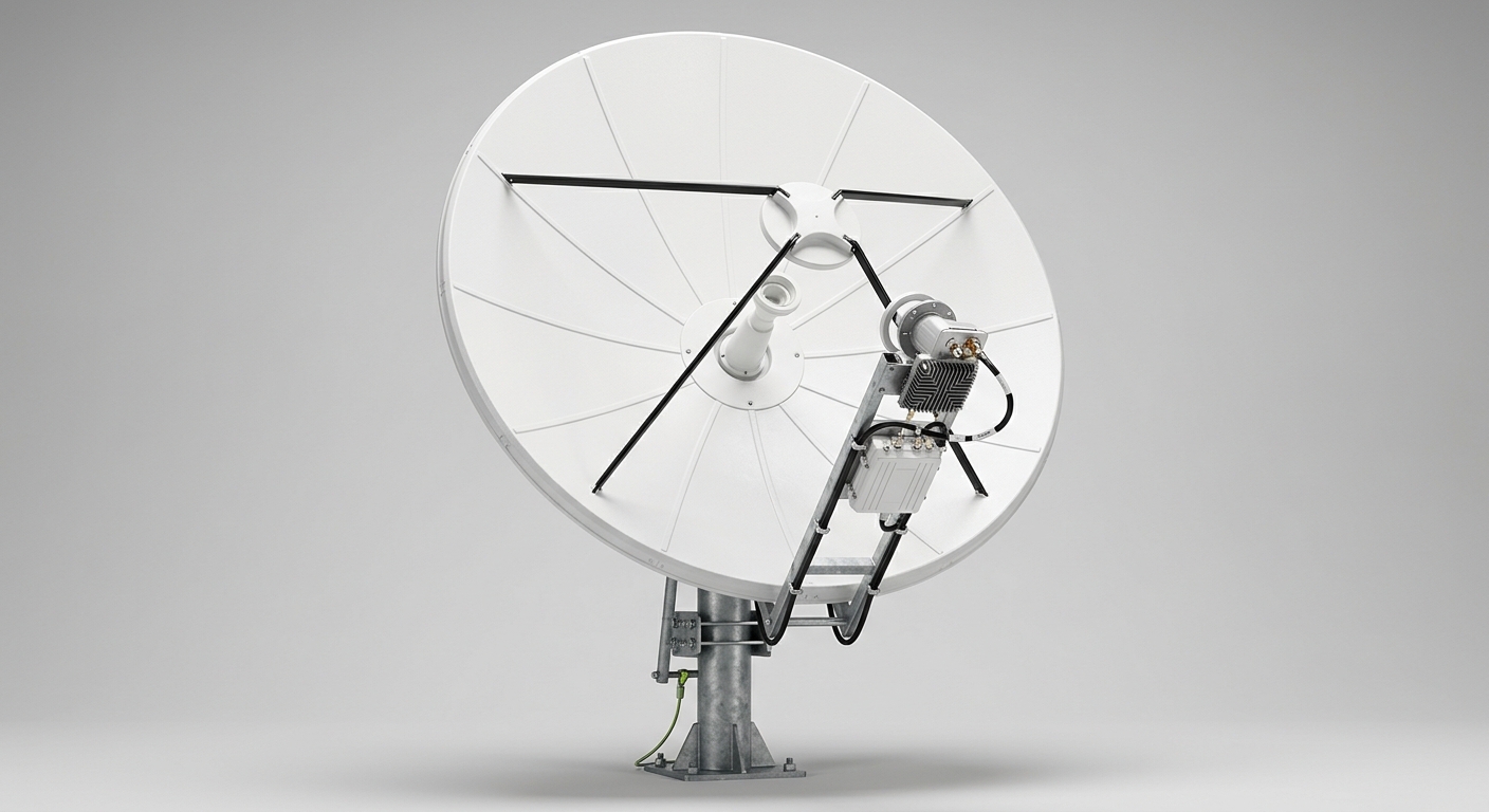 Antena VSAT Ku 2.4 m — Parabólica de alta capacidade